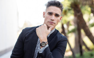 how to wear a watch with a suit