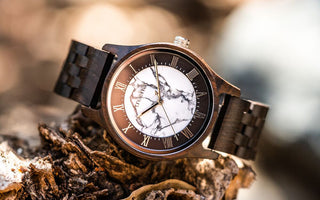 The New Sojourn Collection | Wood + Marble Watch For Men