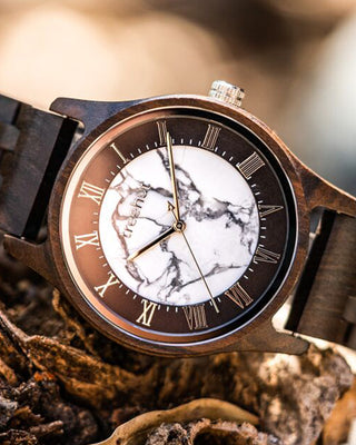 The New Sojourn Collection | Wood + Marble Watch For Men
