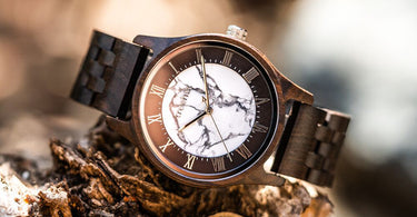 The New Sojourn Collection | Wood + Marble Watch For Men