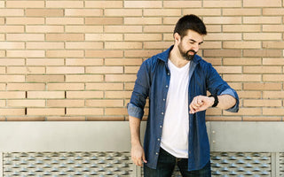 round vs. square casual watches for men