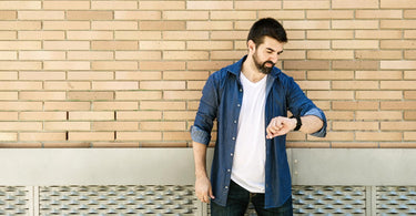 round vs. square casual watches for men
