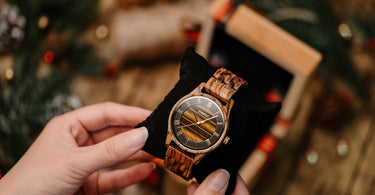 men’s wooden watches for Christmas gift