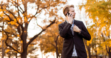 leather watches for business professionals