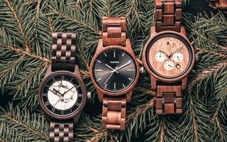 affordable wooden watches for Christmas