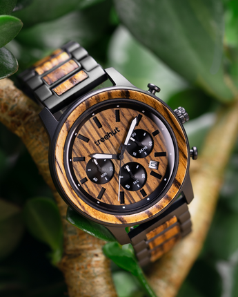 Huxley Zebrawood Black