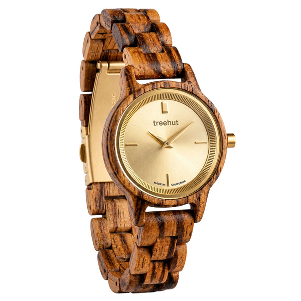 women’s wooden watch