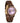 women's walnut wood watch