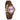 women's walnut wood watch
