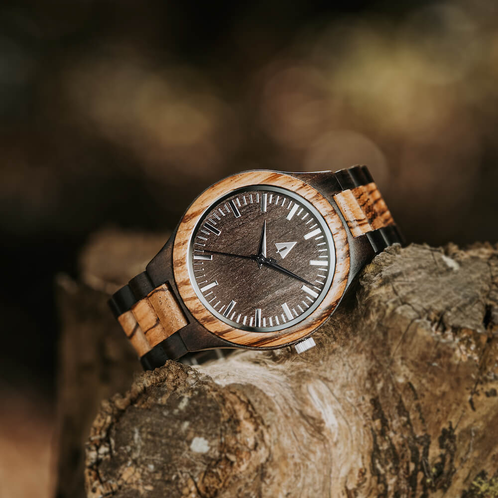 Bamboo Watches Treehut Wooden Watch Treehut Elegant Wooden Men's