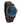 ebony wood watch for men with blue dial