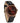 black leather wood watch
