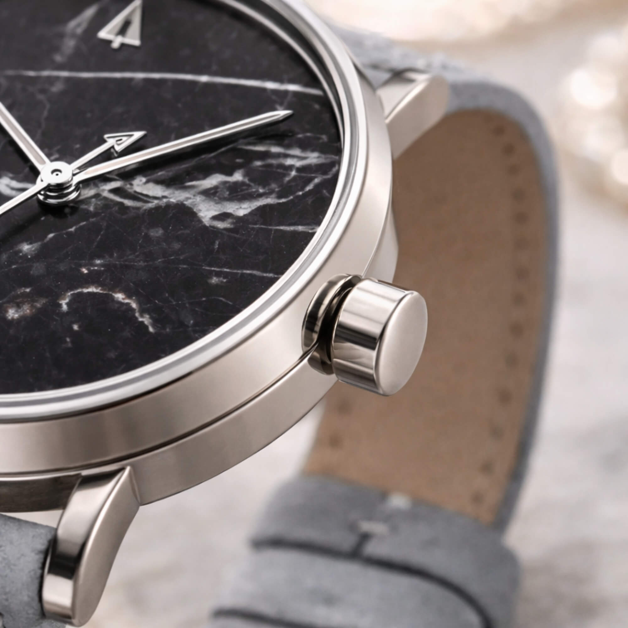 Element Black Marble Grey Women's Marble Watch