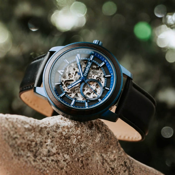 Immortal Ebony Black Automatic Men's Wooden Watch