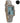 Lola Silver Maple Cuir Bleu