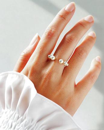 Pearl Crown Ring