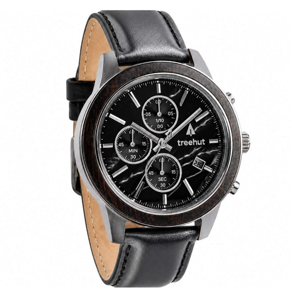 wood and marble watches