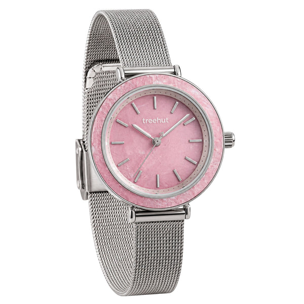 Skyler Pink Marble Mesh