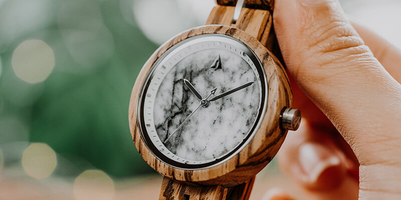 Treehut Wood and Marble Watches | Solstice Womens Modern Watch ...