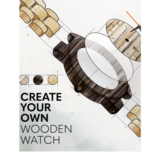 Classique - Créez votre propre montre en bois