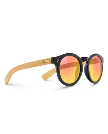 Rina 51 Women's Wooden Sunglasses