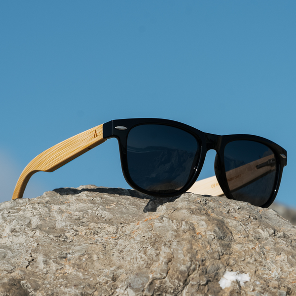 The Isaac Sunglasses  Bamboo sunglasses, Wooden sunglasses