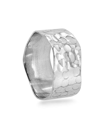 Harmony Silver Ring Women's Engraved Ring