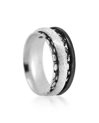Journey Spinner Ring Women's Engraved Ring