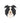 Wooden Border Collie Pin Accessories