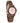 Pearl Petite Walnut Rose Gold Women's Wooden Watch