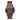 North Chocolate Walnut Gold Men’s Chrono Wooden Watch