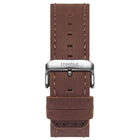 20mm Brown Matte Leather Band