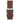 Genuine brown leather watch strap for men 