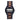 Classic Black Stainless Walnut Chase Men's Wooden Watch 
