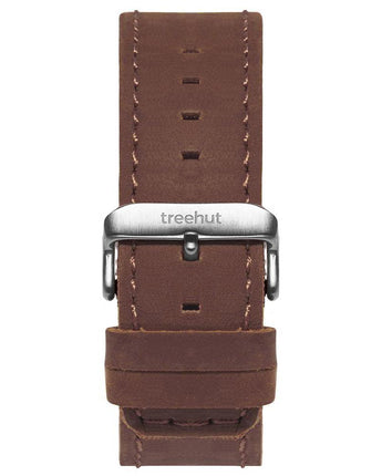 22mm Brown Leather Band For Men
