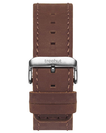 22mm Brown Leather Band For Men