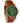 Alpine Koa Green Cognac Wooden Men's Watch