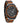 Aster Black Marble Padauk Men's Chrono Marble Stainless Steel Wooden Watch