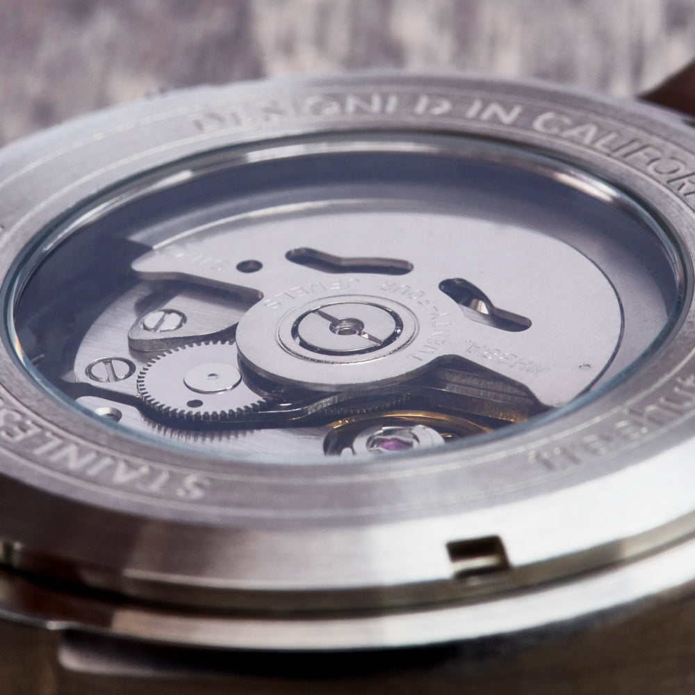white marble watch for men