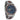 Atlas Walnut Blue Marble Men's Stainless Steel Wooden Watch