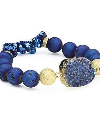 Nomad Royal Blue Bracelet Women's Stone Bracelet