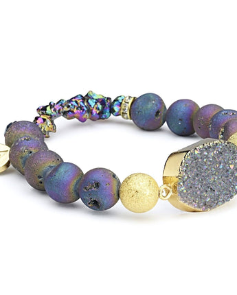 Nomad Rainbow Bracelet Women's Stone Bracelet