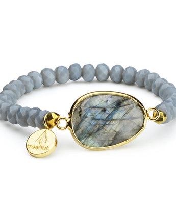 Sol Mine Grey Bracelet Women's Stone Bracelet