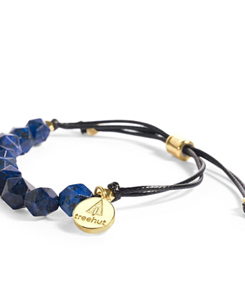 Haven Navy Bracelet Women's Stone Bracelet