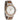 Bay Walnut Silver Men's Stainless Steel Wooden Watch