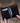 Black Bi-Fold 5-Pocket Wallet Men's Genuine Leather Wallet