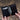 Black Bi-Fold 5-Pocket Wallet Men's Genuine Leather Wallet
