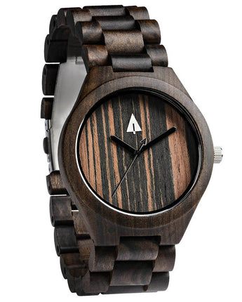 Classic Ebony Chase Men's Wooden Watch 