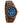 Classic Multifunction Walnut Blue Men's Wooden Watch