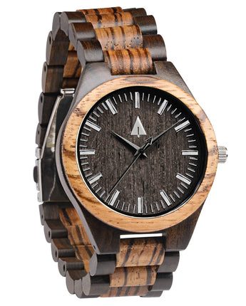 TREEHUT Wood Watches | Brown | Mens Watch | Bamboo | Classic Nova